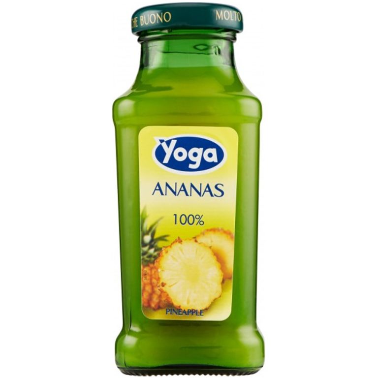 Succo di frutta Yoga gusto Ananas 100% - 24 bottiglie da 0