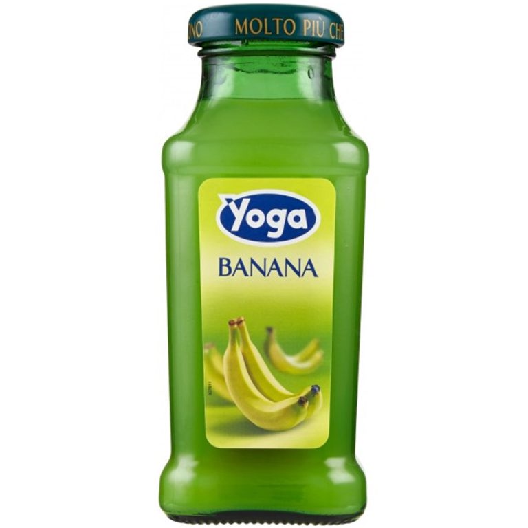 Succo di frutta Yoga gusto Banana - 24 bottiglie da 0