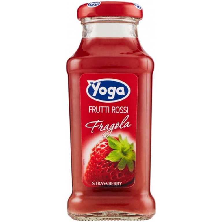 Succo di frutta Yoga gusto Fragola - 24 bottiglie da 0