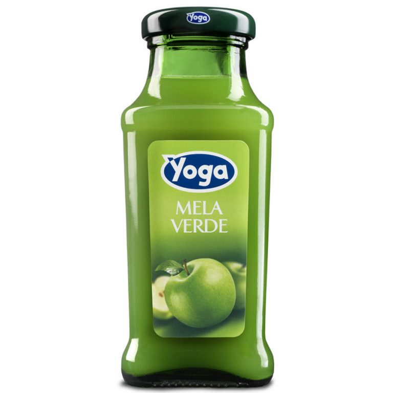 Succo di frutta Yoga gusto Mela Verde - 24 bottiglie da 0
