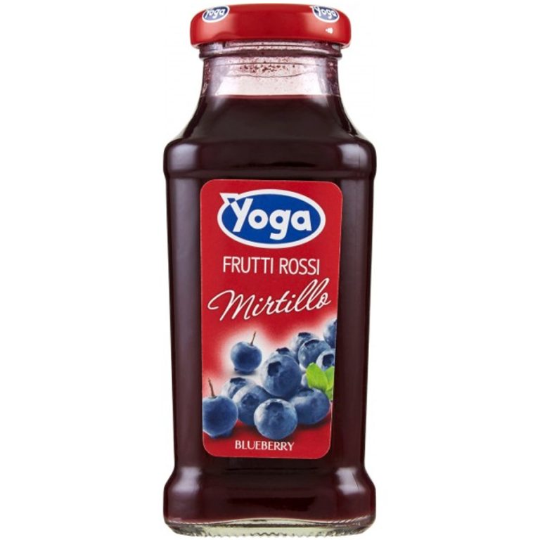 Succo di frutta Yoga gusto Mirtillo - 24 bottiglie da 0