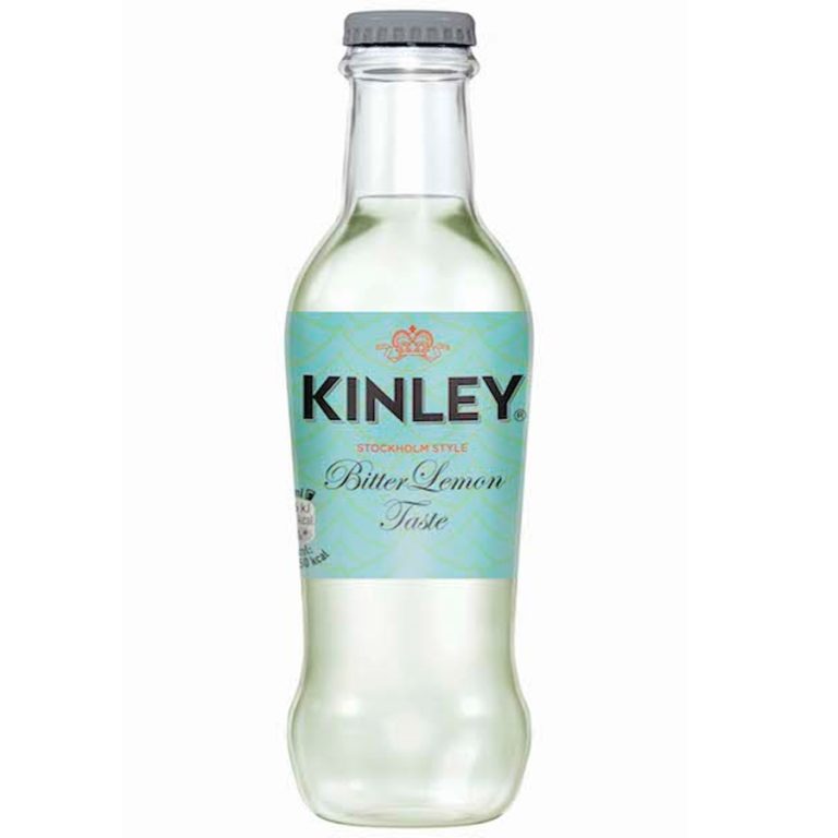 KINLEY Bitter Lemon Taste - 24 bottiglie da 0