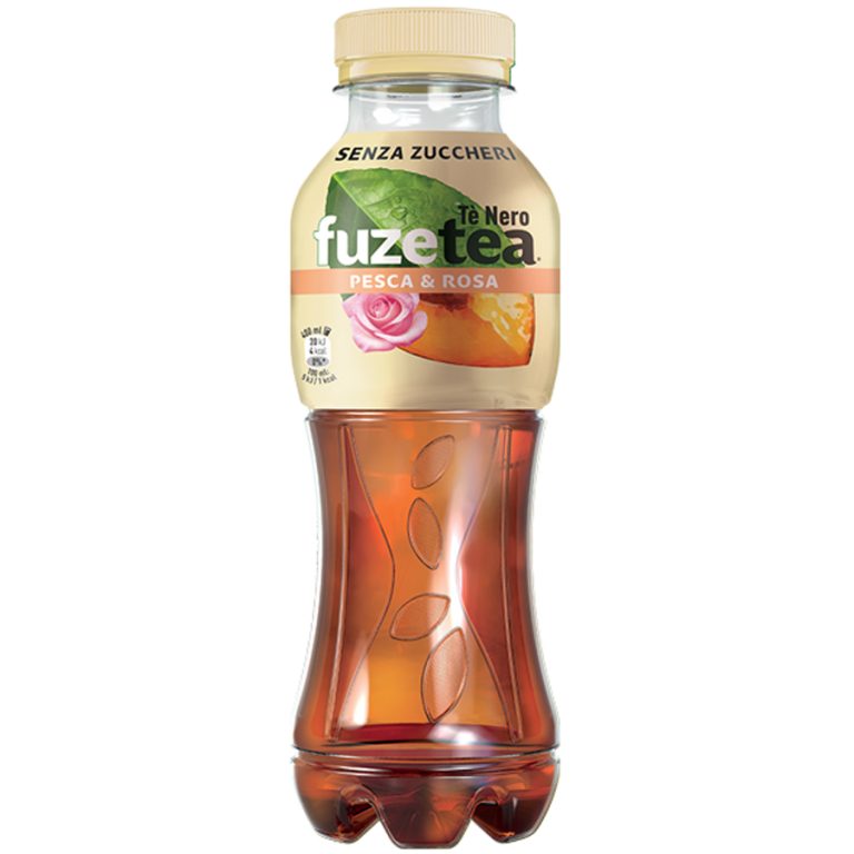 FuzeTea Senza Zuccheri Pesca e Rosa - 12 bottiglie da 0